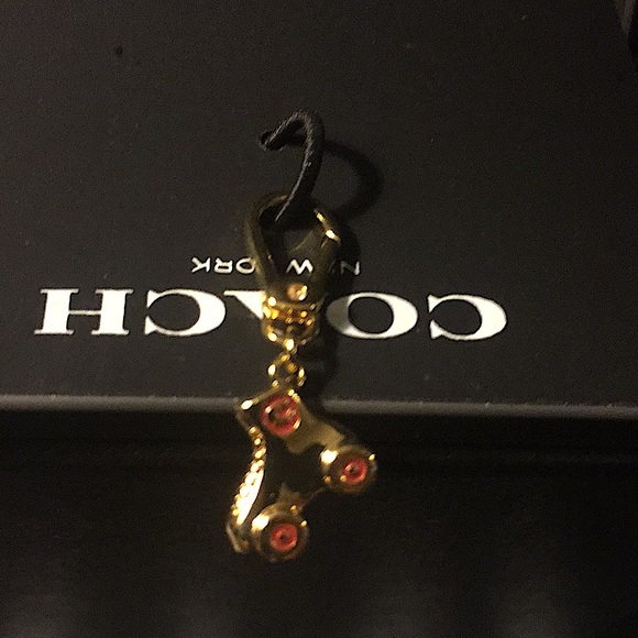 COACH - COLLECTIBLE ROLLER SKATE  CHARM (NWT) - Picture 6 of 10